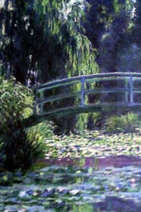 Worth millions of dollars ... Claude Monet's <i>Le Bassin Aux Nymphéas </i> (1899).