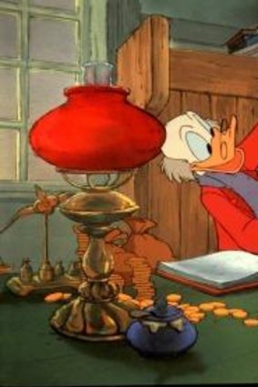 Classic: Scrooge McDuck in <i>Mickey's Christmas Carol</i>.