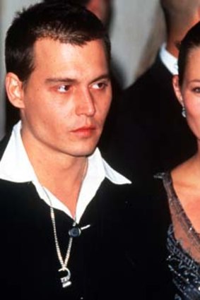 Dating ... the model with Johnny Depp.