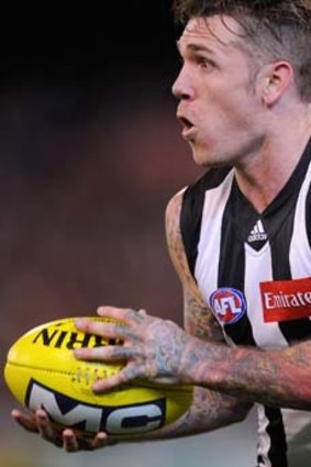 Suspended: Dane Swan's indiscretion has cost him a two-match ban.