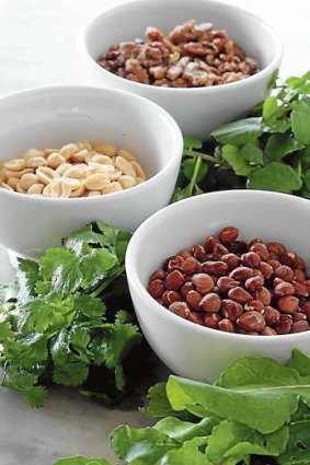 Get creative: There are plenty of ways to customise your pesto with these nuts.