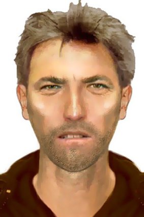 An image of a man wanted for questioning over the violent attack on prominent Melbourne lawyer Alex Lewenberg.