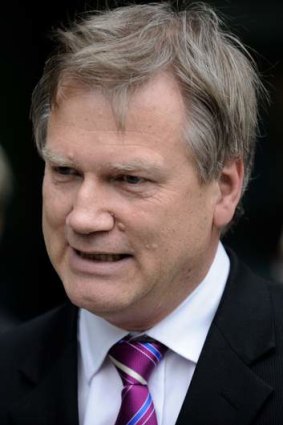 Attacked by Malcolm Turnbull: Commentator Andrew Bolt.