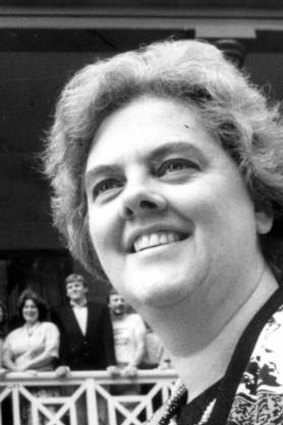 Janet Powell as leader of the Australian Democrats.