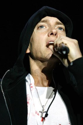 Eminem ... tickets for his Australian shows are selling like hot cakes.