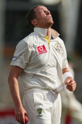 Siddle-lined: Peter Siddle has been rested for Perth.