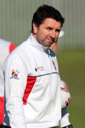 "We’ve got Pricey’s back all the way" ... Dan Hunt on Dragons coach Steve Price, pictured.