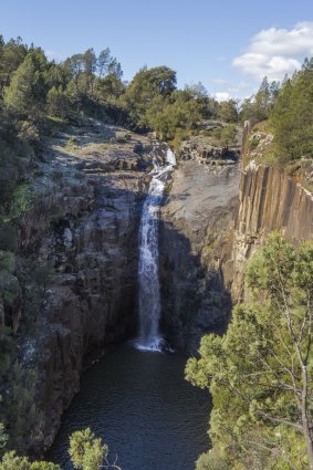 Gininderra Falls has been called "the jewel in the crown" of Canberra.
