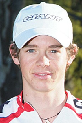 Promising cyclist Scott Peoples, who was fatally struck by a four-wheel drive while training at Merton in central Victoria on December 15, 2006.