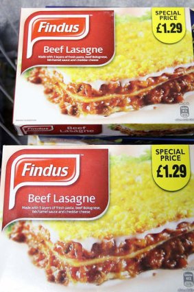 The UK Food Standards Agency said the Findus branded lasagnes were tested as part of an ongoing investigation into mislabelled meat.