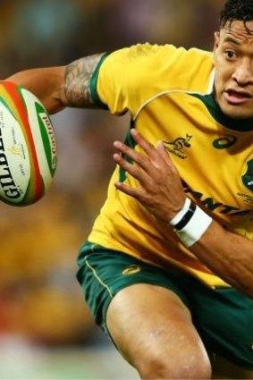 Wanted man: Israel Folau.