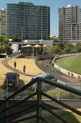 Home away from home: Junction Oval, St Kilda.