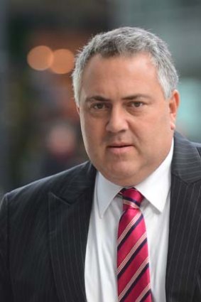 "The government faced the situation of suffering defeat on a budget-related measure" ... Joe Hockey.