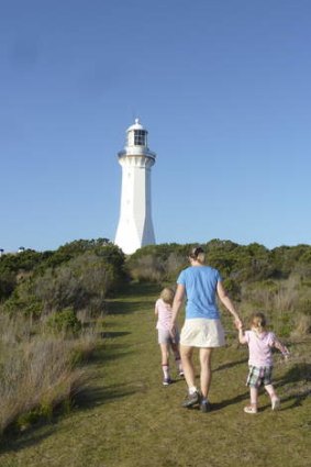 Exploring the Green Cape precinct.