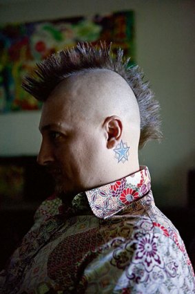 “I get my head (bar the mohawk) shaved once a month at a barber in Degraves Street.”