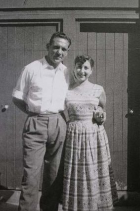 Myra Fisher and husband Ron.