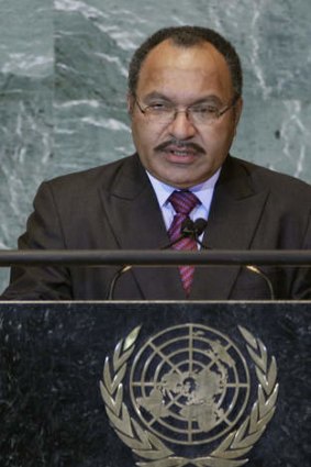 Allegations: PNG Prime Minister Peter O'Neill has been accused of graft.