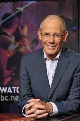 <i>Media Watch</i> host Jonathan Holmes.