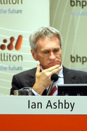 Iron ore president Ian Ashby has retired suddenly.