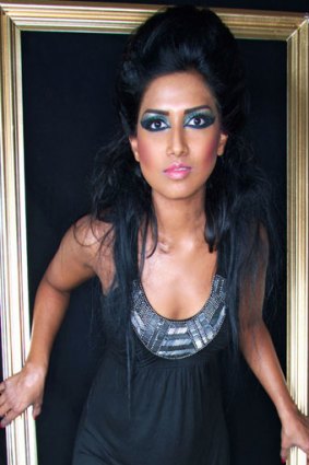Kema Rajandran in one of her portfolio pictures.