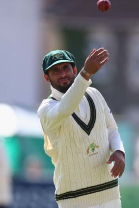 Struggling: Fawad Ahmed could miss the Ashes bus.