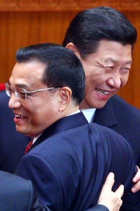 Leading contenders ... Xi and Li are near-certainties to be general secretary of the Party and premier, respectively.