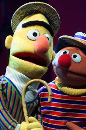 Bert and Ernie: Nothing to do with adult conflicts and opinions.