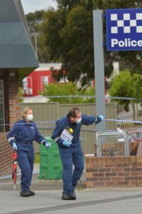 Two policemen were stabbed in Melbourne this week.