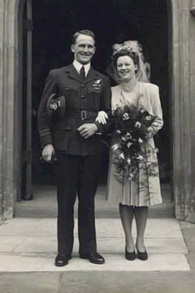 Goodwin with his wife, Joyce, whom he married in 1944.