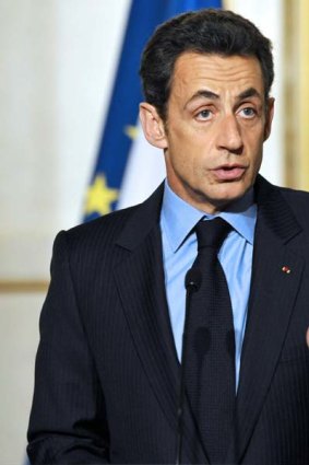Nicolas Sarkozy ... deepening scandal.
