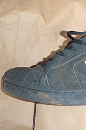 Police are trying to identify a man who was killed by a train yesterday. He was wearing these shoes.