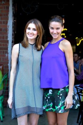 Date with Kate: Kate Waterhouse and model Rachel Finch.