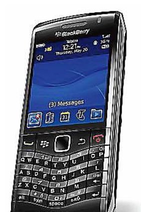The BlackBerry Pearl 3G 9100