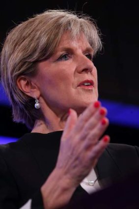 Concerns: Julie Bishop said the government had cancelled passports of Australian jihadists.