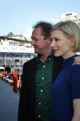 Andrew Upton (left) and Cate Blanchett (right).