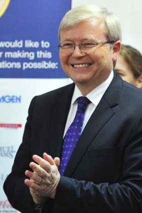 Kevin Rudd: a man of surprises.