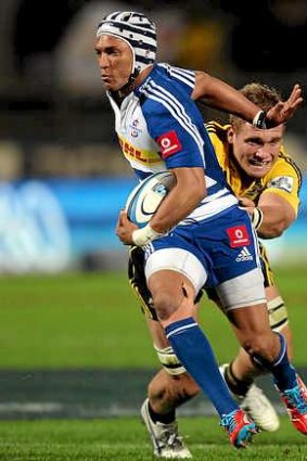 Gio Aplon scored the match winning try for the Stormers.