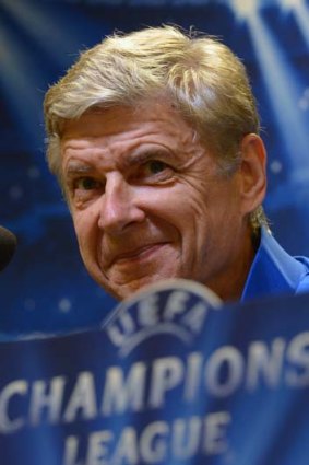 Plenty to smile about: Arsenal's Arsene Wenger.