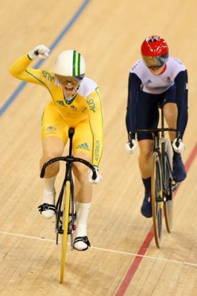 Anna Meares ... her win over Victoria Pendleton at the 2012 Olympics was one of the best moments of the Games for Australia.