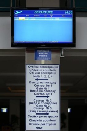 At the key regional airport at Simferopol airspace was closed to all incoming and outgoing flights except those to and from Moscow.