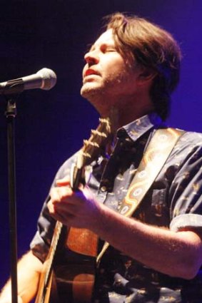 Musician and singer-songwriter Bernard Fanning.