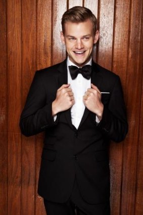Brawn: Joel Creasey will join the Short & Girly crew on stage to raise funds for the Victorian Aids Council.