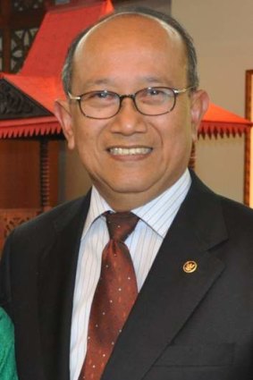 Indonesian ambassador Nadjib Riphat Kesoema.