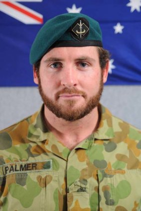 Private Scott Palmer.