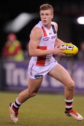 St Kilda's Jack Newnes was a plus for the team.