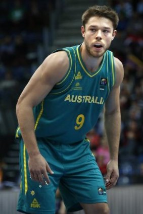 Matthew Dellevedova representing Australia.