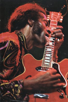 Rocker Chuck Berry.