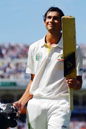 Ashton Agar during day two of the Ashes Test match.