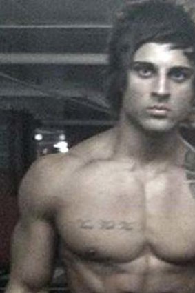 Poster boy ... Aziz "Zyzz" Shavershian after.