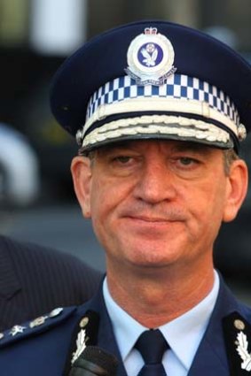 Allegations ... high ranking officers may have been involved in "criminal conduct". Above, NSW Police Commissioner, Andrew Scipione.